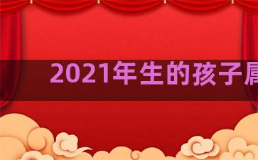 2021年生的孩子属相